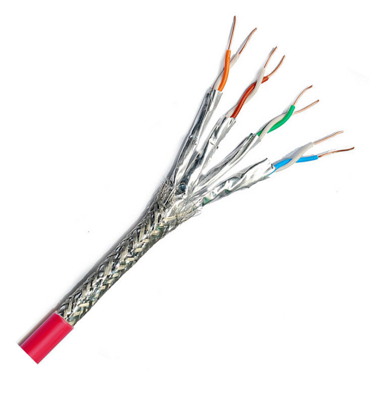 İç Mekan Dış Mekan 24Awg SFTP Cat 8 Ethernet Lan Kablosu 100m 305m 500m