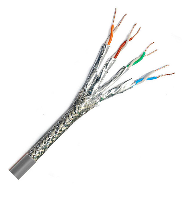 İç Mekan Dış Mekan 24Awg SFTP Cat 8 Ethernet Lan Kablosu 100m 305m 500m