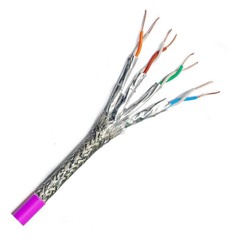 İç Mekan Dış Mekan 24Awg SFTP Cat 8 Ethernet Lan Kablosu 100m 305m 500m