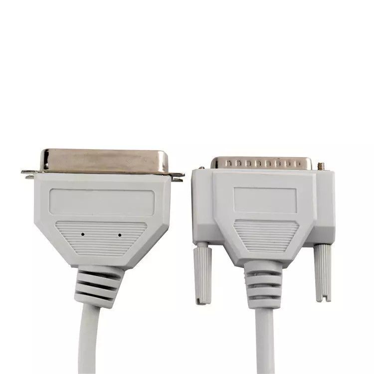 PVC Saf Bakır VGA Erkek - Dişi Yazıcı Kablosu 36P Erkek - Db 25P