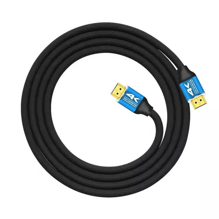 1,5M 1,8M 2M 60Hz 4K 48gbps HDMI Kablosu 32AWG HDMI HDTV PVC Kılıf