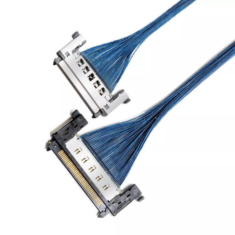 Mini ITX Anakart LCD Monitör için Mikro Koaksiyel LVDS Kablo 40 Pin 5.9 İnç