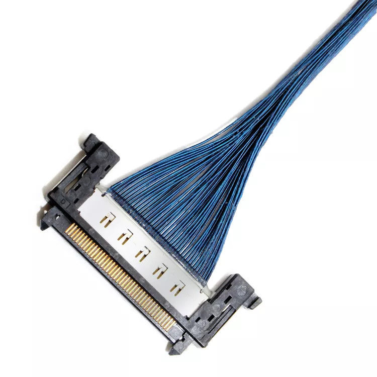 Mini ITX Anakart LCD Monitör için Mikro Koaksiyel LVDS Kablo 40 Pin 5.9 İnç