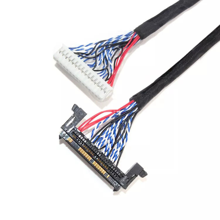 Kablo Montaj Üreticileri LVDS Kablo Montajı Özel Kablo Üreticisi | Ekran ve Kamera İçin Esnek Korumalı Sinyal Kabloları | Fabrika Doğrudan Tedariki Özel Kablo Tasarımı