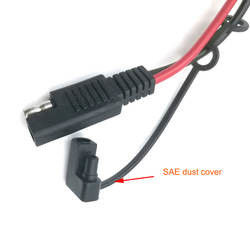 SAE - SAE Y Bölünmüş 1 - 2 Yollu Akü Şarj Kabloları 2 Kutuplu 120A 600V