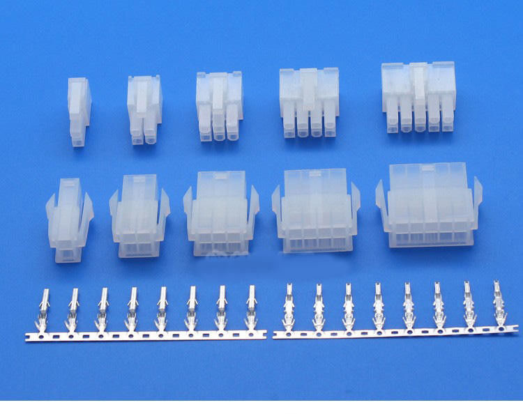 4,2 mm Aralık 5557 ve 5559 Kablo demeti Konnektörü Molex JST Konnektörü