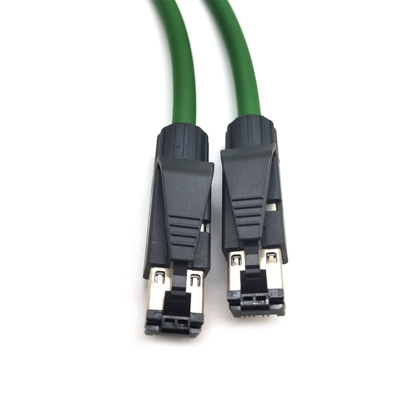 Servo endüstriyel ağ kablosu EtherCAT otobüsü yüksek esneklik çift koruma sürükleyici zincir endüstriyel robot PLC kablosu