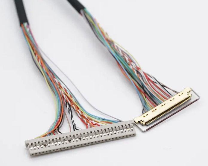 DF14-30P-1.25H Hirose 111B40-1211TA-G3 Starconn Ekranı LVDS LCD Ekran Kablosu