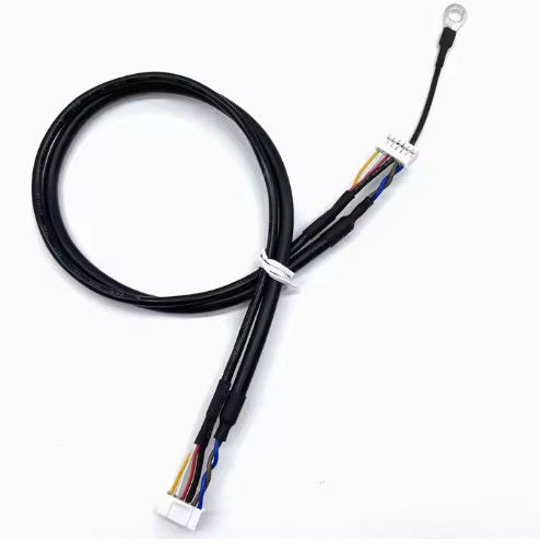 Elektronik Uygulama Siyah Özel LVD'ler Kablo Harness LCD Kablo Montajı Ekran Paneli için