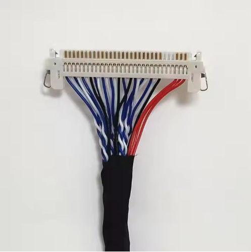 100% Test 1.25mm 2.0mm Pitch 20 30 40 Pin Connector LVDS Shielded Wire LCD Display Kablo Montajı