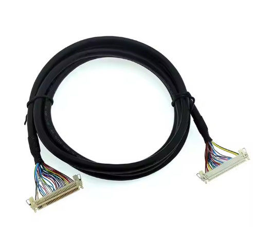 100% Test 1.25mm 2.0mm Pitch 20 30 40 Pin Connector LVDS Shielded Wire LCD Display Kablo Montajı