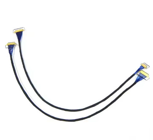 Düşük voltajlı ekran uygulamaları için PVC ceket ve bakır iletkenli LVDS kablosu