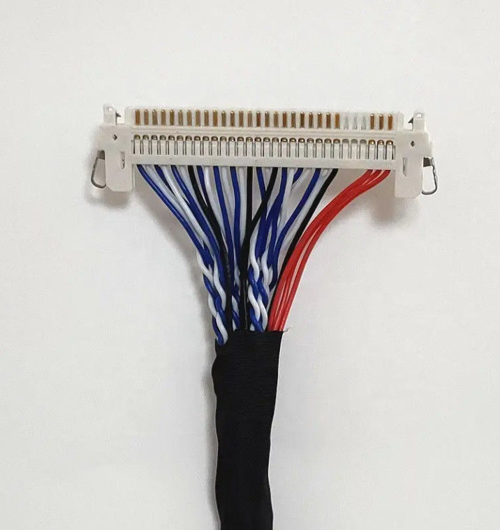 1.25mm 2.0mm Pitch 20 30 40 Pin Connector LVDS Shielded Wire LCD Display Kablo Montajı