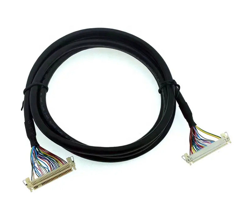 1.25mm 2.0mm Pitch 20 30 40 Pin Connector LVDS Shielded Wire LCD Display Kablo Montajı