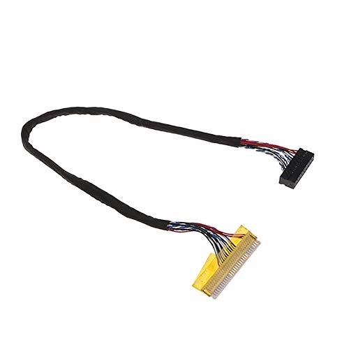 Siyah LVDS Kablosu AWG26-28 Kablo Ölçüsü 105C Performans için nominal sıcaklık