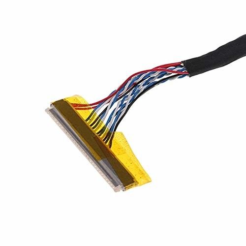 Veriler iletme LVDS Kablosu Dielektrik Gücü ≥1000V/min ve 105C nominal sıcaklıkta bakır iletken malzeme