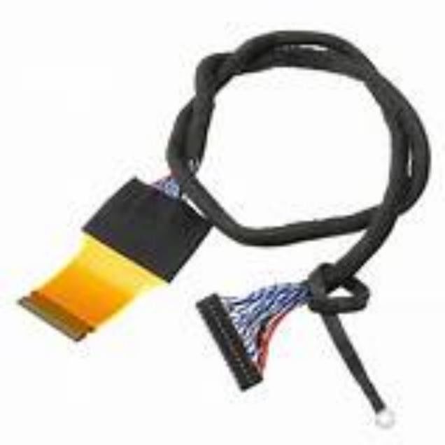 ≥1000MΩ yalıtım direnci LVDS kablosu UL VW-1 yanıcılık derecesi ve PVC ceket malzemesi