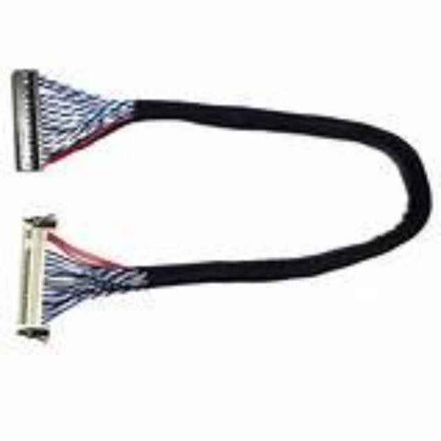 ≥1000MΩ yalıtım direnci LVDS kablosu UL VW-1 yanıcılık derecesi ve PVC ceket malzemesi