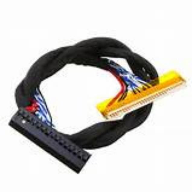 Endüstriyel Otomasyon LVDS Kablosu Siyah Renkli ve Izolasyon Direnci ≥1000MΩ