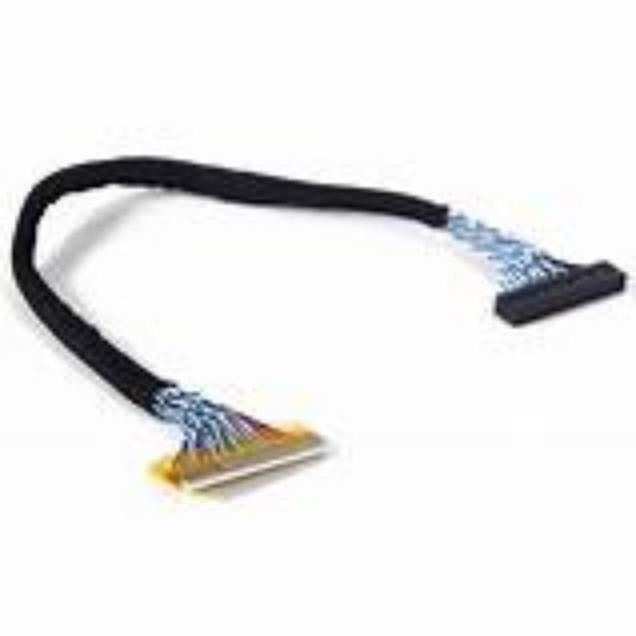 Endüstriyel Otomasyon LVDS Kablosu UL VW-1 Yanıcılık Derecesi Bakır İletken Malzemesi