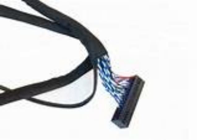 Otomotiv ekran sistemleri için UL VW-1 alev geriletici bağlantısı olan LVDS kablosu