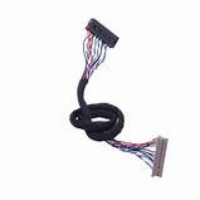 300V Nitelikli Bakır İletici LVDS Kablo Alev Geriletici PVC Ceket UL VW-1