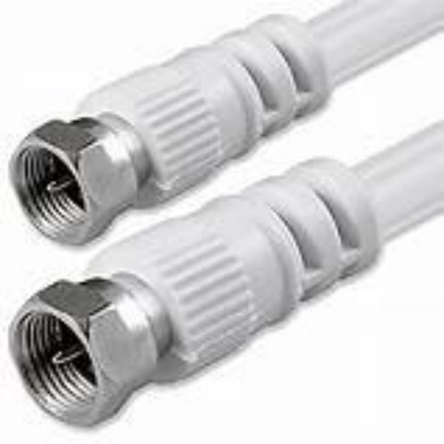 PVC ceket malzemesi ile yüksek voltajlı iletim koaksiyel kablosu 50 Ohm Impedans Uzunluğu 100 Metre