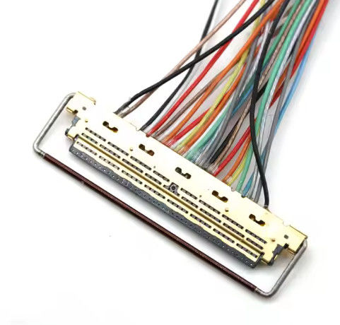 300V değerli PVC Ceket Yanık Retardant LVDS Kablosu 105C'de istikrarlı video iletimi için