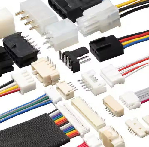 Alev geriletici elektrikli kablo hamlesi 2pin-16pin UL 1007 22awg Siyah Kablo Rengi