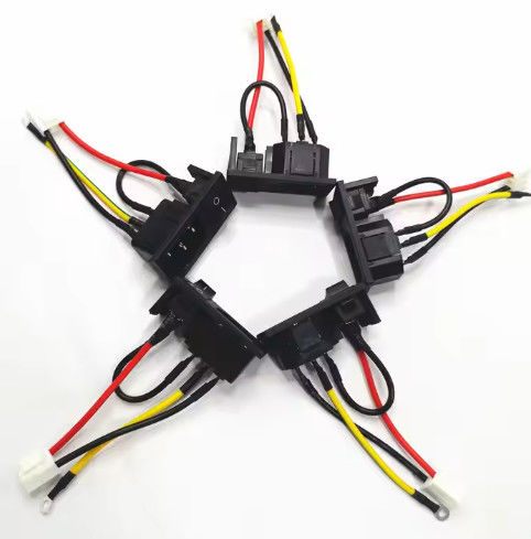 Alev geriletici elektrikli kablo hamlesi 2pin-16pin UL 1007 22awg Siyah Kablo Rengi