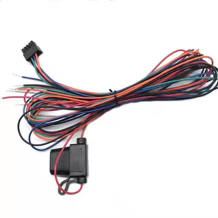 Dayanıklı Araçlar UL 1007 22awg Kablo Türü ve 20awg Kablo Renkleri ile Özel Araba Kablo Harness
