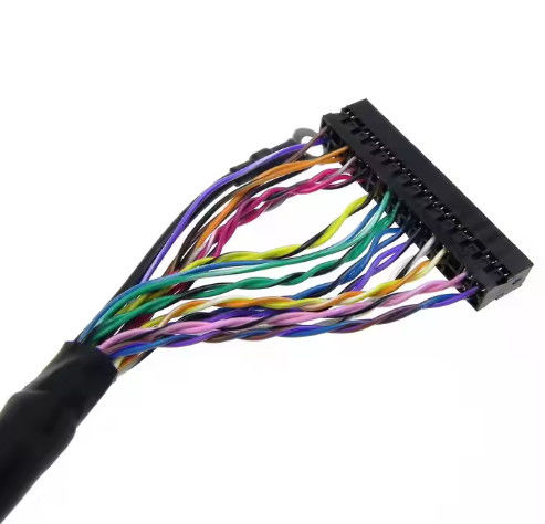 300V Nitelikli Bakır İletici LVDS Kablo Alev Geriletici PVC Ceket UL VW-1