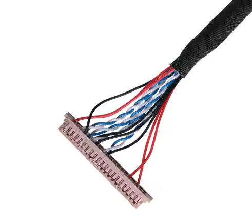 300V Nitelikli Bakır İletici LVDS Kablo Alev Geriletici PVC Ceket UL VW-1