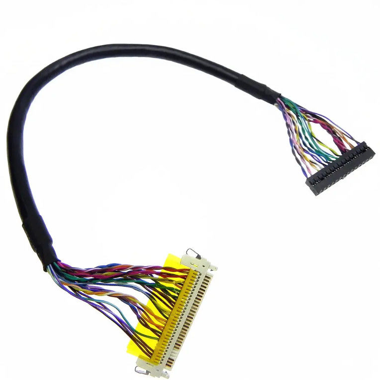 Lvds Harness 30 Pin Bağlayıcı Kablo Ceket UL VW-1 Kablo Montajı Üreticisi