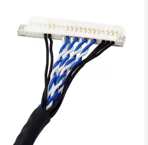 UL VW-1 derecelendirme ve 1.0A-2.5A akım ile LVDS Harness esnek kablo montajı imalatı