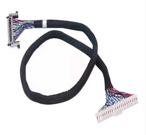 UL VW-1 derecelendirme ve 1.0A-2.5A akım ile LVDS Harness esnek kablo montajı imalatı