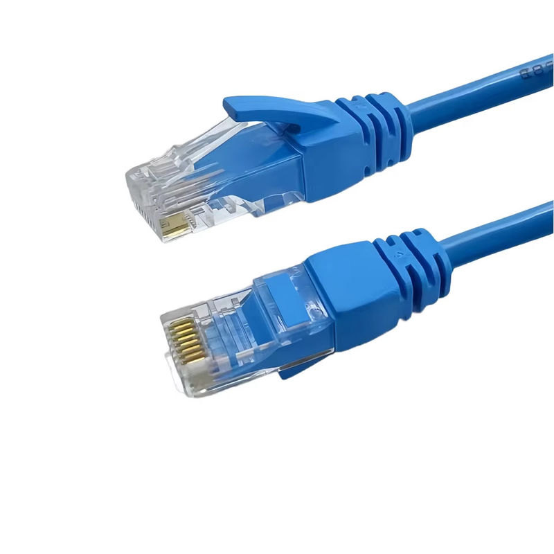 Cat5e/Cat6/Cat6a/Cat7 High Speed 1m-20m Network Cable In White Blue Black Grey Yellow 10%-90%RH