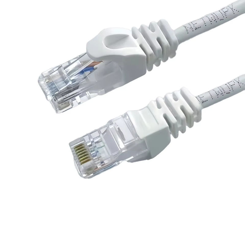 Cat5e/Cat6/Cat6a/Cat7 High Speed 1m-20m Network Cable In White Blue Black Grey Yellow 10%-90%RH