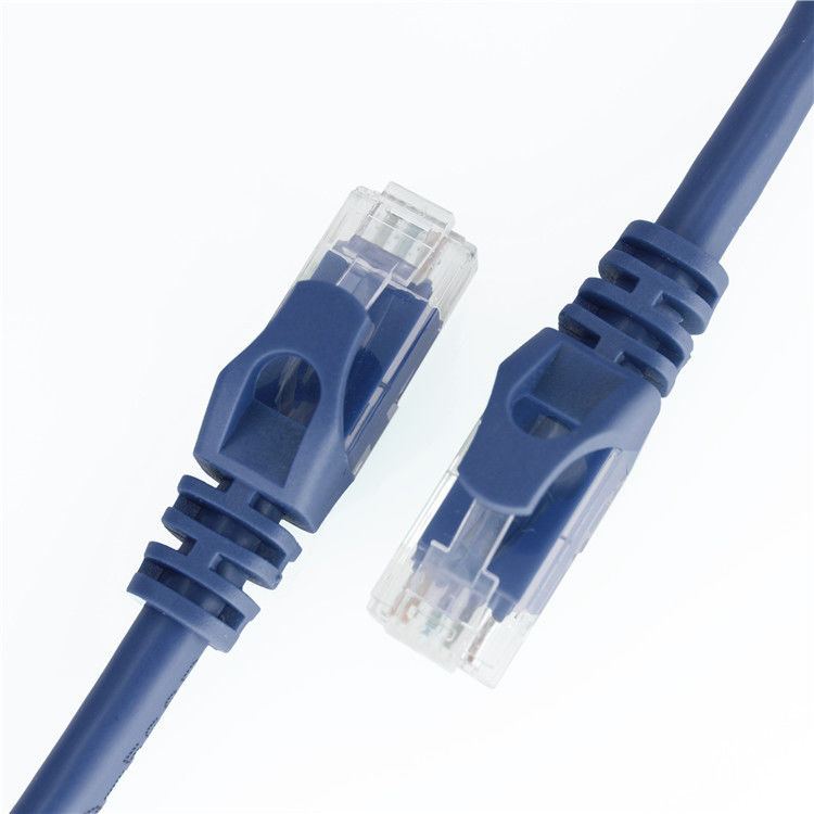 Cat5e/Cat6/Cat6a/Cat7 High Speed 1m-20m Network Cable In White Blue Black Grey Yellow 10%-90%RH