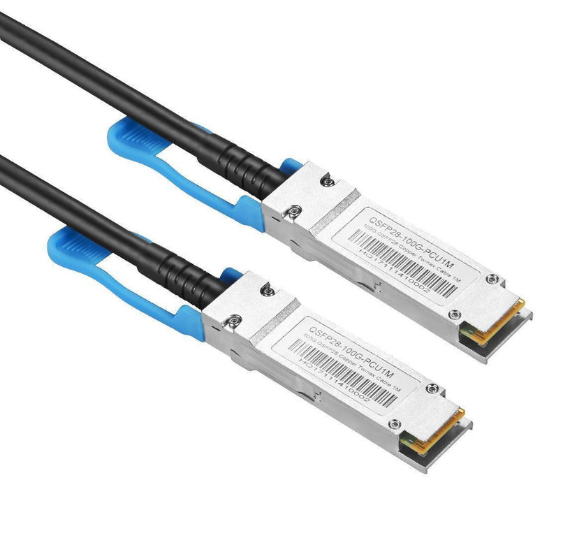 Yüksek Performanslı 200G QSFP-DD DAC Kablosu Montajı HPC ve Bulut Sunucu Bağlantısı İçin Özel Bakır Kablo