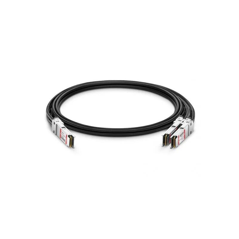 Ultra Hızlı Özel Kablo Montajı 200G QSFP-DD Bakır DAC Düşük Güçlü, Yüksek Nitelik Veriler iletimi için