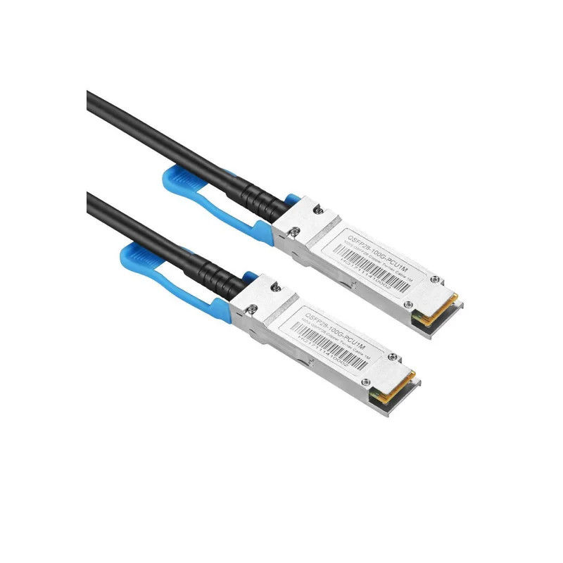 100G QSFP-40G 28 Single Lambda Transceiver Kabloları 1310nm 2km Destekle
