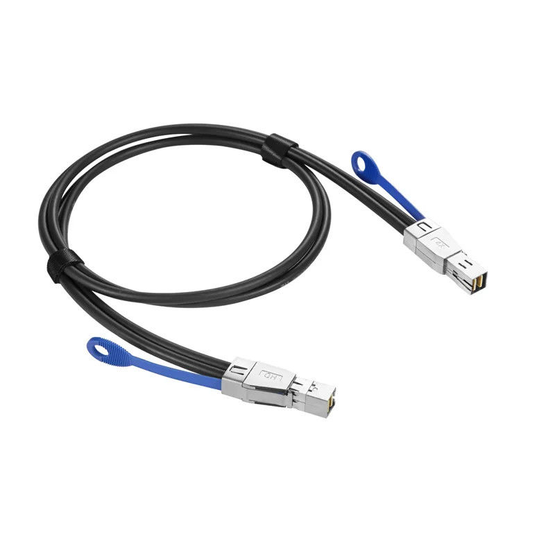 QSFP-40G 200G QSFP-DD'den 2*QSFP28 DAC Q4S56-200G PVC/LSZH 0.5m~5m Kablo Montajı Kablo Bağlantısı Üreticileri