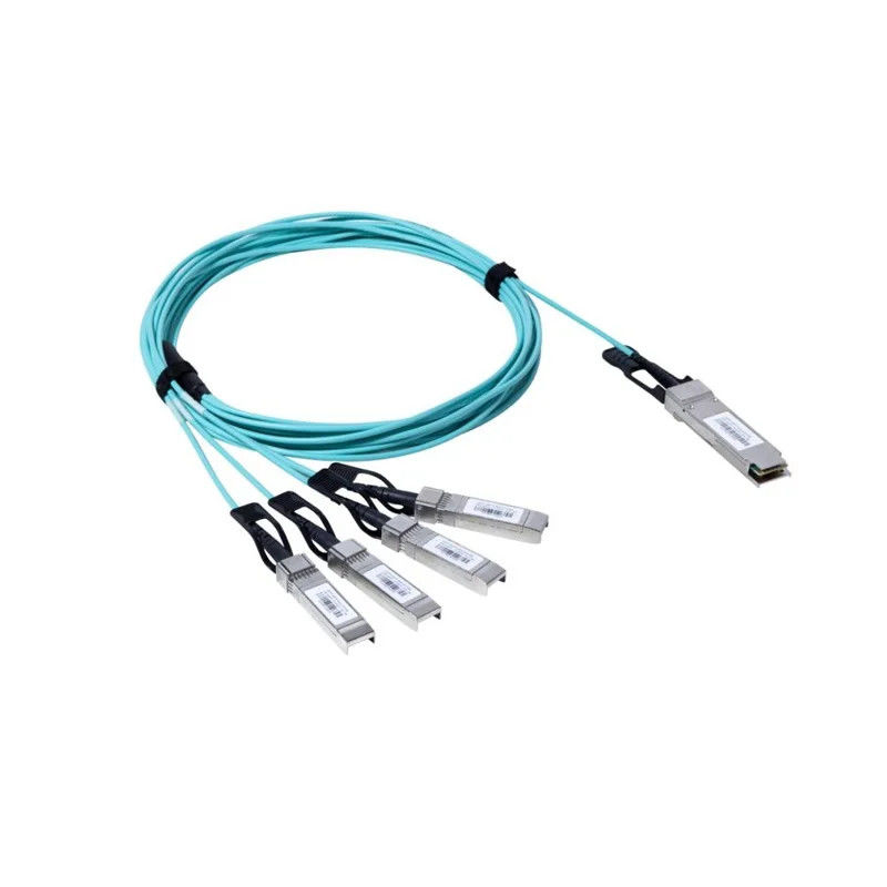 QSFP-40G Aktif Optik Kablo OM3 1M 2M 3M 5M 7M 10M QSFP28 100G - 100G AOC Kablo Tesisatı Üreticileri