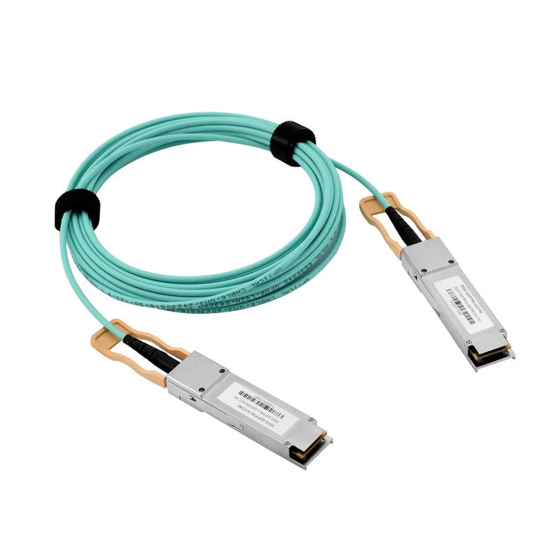 Özel Kablo Tasarımı Kablo Montajı QSFP 40G Doğrudan Bağlantı Bakır QSFP+ 4*10G 1M 3M 5M 7M Özel Uzunluk DAC Breakout Kablosu