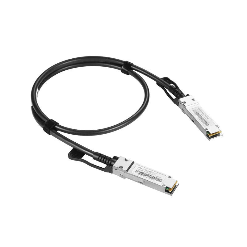 Kablo Montajı Doğrudan Bağlantı 3M QSFP+ QSFP+ Alıcı-Verici Kablo 40G QSFP+ Twinax DAC Kablo MPO Konnektör 5G POE Fiber WiFi 3G için