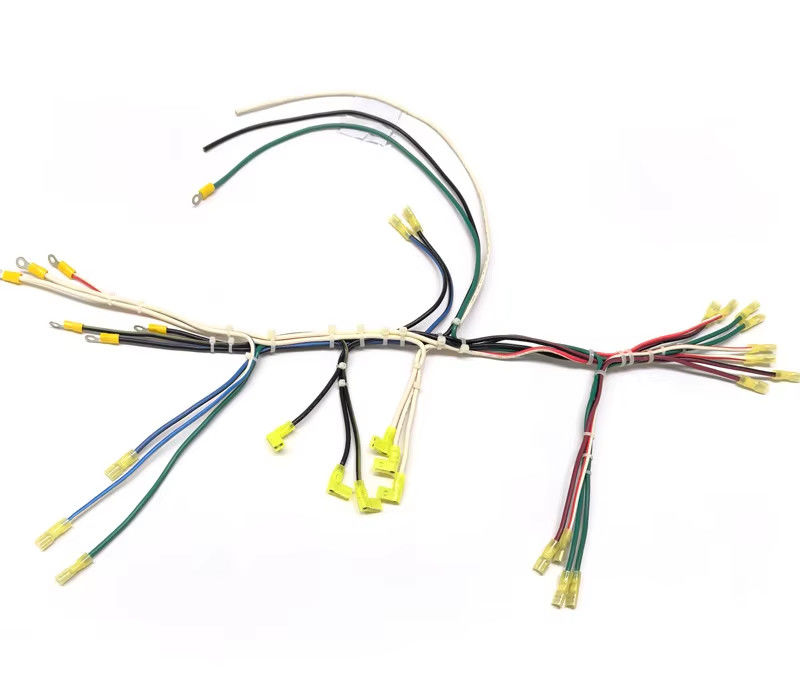 Kablo Demeti Üreticileri Tıbbi ve Endüstriyel Ekipmanlar İçin Dahili Kablo Montajı Özel Kablo Tasarımı TE / MOLEX / JST Konnektörleri İle