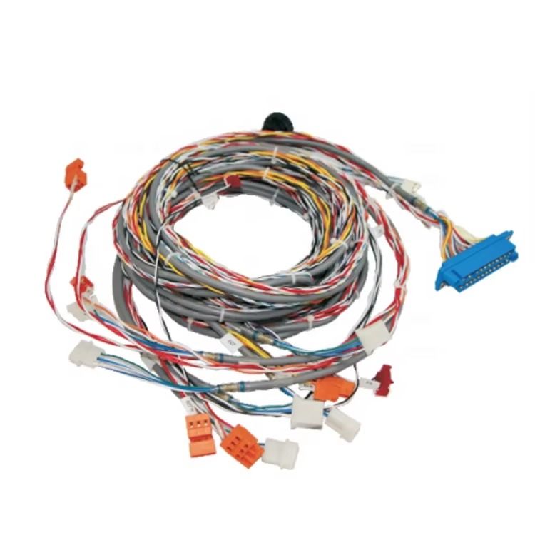 Alev geriletici CE sertifikalı tıbbi kablo montajları, Molex / TE / JST bağlantıları ile lider tel kemer ile özel tasarım