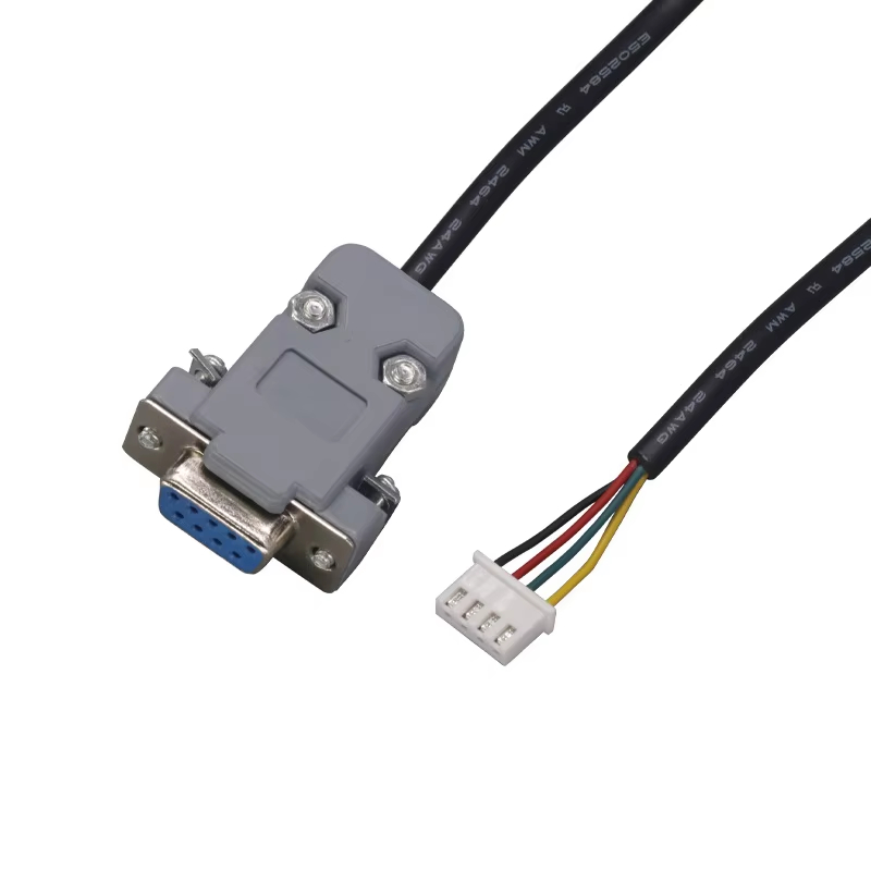 OEM/ODM DB9P 15P DB25P Enjeksiyon Kalıplı Çok çekirdekli Dönmüş Çiftli Kalkanlı Tel Dijital Db Meter Kablolu TV için