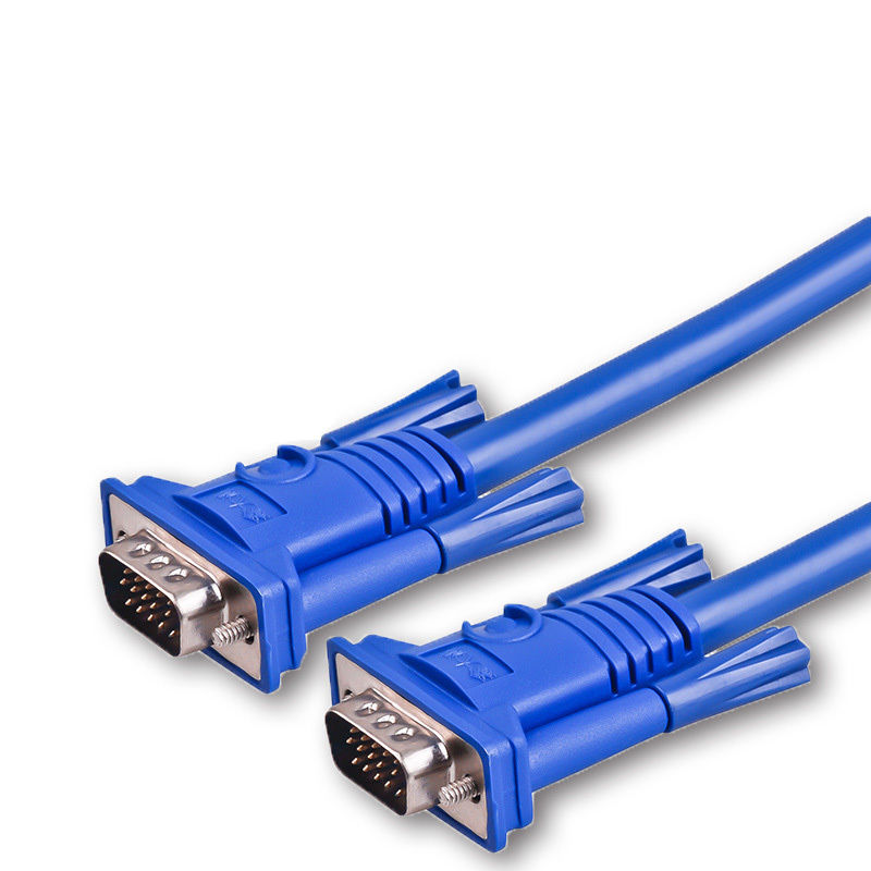 Özel Kablo Tasarımı Fabrikası Bilgisayar Monitörü Projektör Video HD VGA Kablo Masaüstü PC Ekranı VGA Bağlantı Kablo Tel Bağlantısı Üreticisi